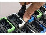 Chatsworth EA-3402-C Monitored eConnect PDU; Black; Horizontal 2U; L5-30 Input; (24) 5-20 Outlets; 2.9kW; 149 F (65 C);