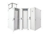 Chatsworth ZA25-A1200-71 ZetaFrame Cabinet; 79.4INH x 27.6INW x 47.2IND (2017 mm x 700 mm x 1200 mm); 42U; Perf Front Do