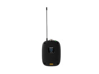 Shure SLXD1+TA=-G57 SLXD1+ Digital Bodypack Transmitter, Bluetooth remote monitoring and control, high pass filter, FW update via Bluetooth