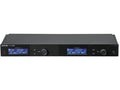Shure SLXD4Q+TA=-G57 SLXD4Q+ Digital 19 Quad Receiver with 19 rack mount kit, includes two 1/4-wave antennas and short BNC cables for front mounting