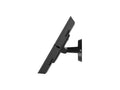 Compulocks 505B131GAPXB Galaxy Tab S10 FE+ 13.1IN, Apex Enclosure Bow Tilting Wall Mount - Black