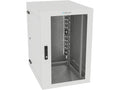 Vertiv GL36WMCMM-W-SE-00-CM WM Premium 19Ux24x32 Gray, Rails feature a horizontal/vertical cable tie down pattern and provisions for optional cable management D rings
