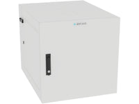 Vertiv GL24WMCMS-W-SH-00-CM WM Premium 12Ux24x32 Gray, Rails feature a horizontal/vertical cable tie down pattern and provisions for optional cable management D rings