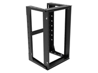 Vertiv GL36SR-B SR 19Ux21x18 Gray - 180-degree positive stop with stay open hinge pins - Obround pattern for cable cinch straps