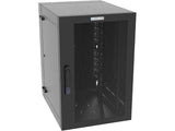 Vertiv GL36WMCMM-B-SE-00-CM WM Premium 19Ux24x32 Gray - Reversible mounting for left-hand or right-hand opening - Provisions on top and bottom for fan assembly