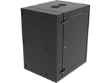 Vertiv GL36WMCMM-B-SE-AF-CM WM Premium 19Ux24x32 Fan Gray - Reversible mounting for left-hand or right-hand opening - Provisions on top and bottom for fan assembly