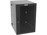 Vertiv GL36WMCMM-B-SH-00-00 WM Premium 19Ux24x32 Gray - Reversible mounting for left-hand or right-hand opening - Provisions on top and bottom for fan assembly