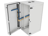 Vertiv GL48WMCMM-W-SE-AF-CM WM Premium 25Ux24x32 Fan Gray - Reversible mounting for left-hand or right-hand opening - Provisions on top and bottom for fan assembly