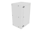 Vertiv GL48WMCMP-W-SH-00-CM WM Premium 25Ux24x32 Gray - Offset mounting rails create nearly 3.5 in of dedicated cable management space between the rail and side