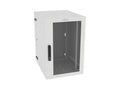 Vertiv GL36WMCMP-W-SE-00-00 WM Premium 19Ux24x32 Gray - Offset mounting rails create nearly 3.5 in of dedicated cable management space between the rail and side