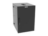 Vertiv GL36WMCMS-B-SE-AF-CM WM Premium 19Ux24x32 Gray, Rails feature a horizontal/vertical cable tie down pattern and provisions for optional cable management D rings