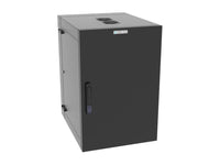 Vertiv GL36WMCMS-B-SE-AF-CM WM Premium 19Ux24x32 Gray, Rails feature a horizontal/vertical cable tie down pattern and provisions for optional cable management D rings