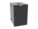 Vertiv GL36WMCMS-B-SH-AF-00 WM Premium 19Ux24x32 Gray, Rails feature a horizontal/vertical cable tie down pattern and provisions for optional cable management D rings