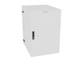 Vertiv GL36WMCMS-W-SC-00-00 WM Premium 19Ux24x32 Gray, Rails feature a horizontal/vertical cable tie down pattern and provisions for optional cable management D rings