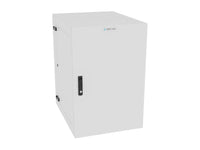 Vertiv GL36WMCMS-W-SC-00-00 WM Premium 19Ux24x32 Gray, Rails feature a horizontal/vertical cable tie down pattern and provisions for optional cable management D rings
