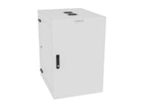 Vertiv GL36WMCMS-W-SC-AF-00 WM Premium 19Ux24x32 Fan Gray, Rails feature a horizontal/vertical cable tie down pattern and provisions for optional cable management D