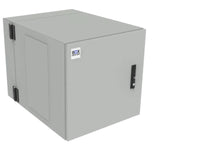 Vertiv BXWM04-11U32-GY-SH-00000 WM NEMA4 11Ux24x32 Gray, Internal security mechanism through center section allows opening the center/rear section only when the front door