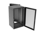 Vertiv GL36WMM-B-00 WM Essential 19Ux21x24 Gray - Nominal concentric knockouts on top, bottom, and back of rear section