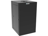 Vertiv GL36WMS-B-AF WM Essential 19Ux21x24 Gray - Reversible mounting for left-hand or right-hand opening - Provisions on top and bottom for fan assembly