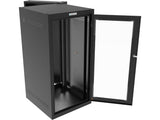Vertiv GL48WDP-B-00 WD WM 25Ux24x32 Black - Reversible mounting for left-hand or right-hand opening - Provisions on top and bottom for fan assembly