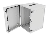 Vertiv GL36WMCMP-W-SH-AF-00 WM Premium 19Ux24x32 Gray - Offset mounting rails create nearly 3.5 in of dedicated cable management space between the rail and side