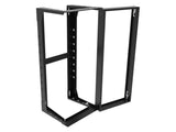 Vertiv GL48SR-B SR 26Ux21x18 Gray - Obround pattern for cable cinch straps - 180-degree positive stop with stay open hinge pins