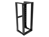 Vertiv GL48SR-B SR 26Ux21x18 Gray - Obround pattern for cable cinch straps - 180-degree positive stop with stay open hinge pins