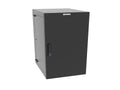 Vertiv GL48WMCMS-B-SC-00-CM WM Premium 25Ux24x32 Gray - Reversible mounting for left-hand or right-hand opening - Provisions on bottom for fan assembly