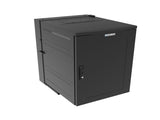 Vertiv GL36WDXS-B-SC-00 WDX WM 18UX24X32 SOLID BLACK COMBO - Welded back panel and support shelf completely eliminates deflection