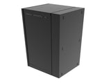 Vertiv GL48WMM-B-AF WM Essential 25Ux21x24 FanGray - Horseshoe knockouts allow already terminated cable to be installed or removed without having to disconnect