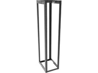 Vertiv VRX-45U2436-B-1224 VRX Rack 45U 24in 24-36in Black - Square hole and FMP pattern along the front face of all rails accept D rings and fingers for horizontal
