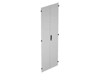 Vertiv 8403E-SS24-X E ES Door Split Solid 84 x 24 in- Split solid door;Use as rear door;Locking swing handle is standard;Upgrade handle for additional cabinet