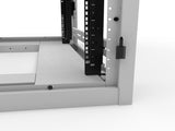 Vertiv GL980ES-2448-W-MS ES Cab 52U 24in 48in White - Integrated and optional accessories to support low-to-high density cable applications in and out of the cabinet