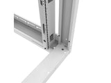 Vertiv GL42UG2EZ-3042-W-MSS EZ Seismic 42U 30in 42.4in White - Welded frame with 3/8IN sq. (M6) mounting rails (depth adjustable) to support 1500 lb.