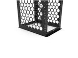 Vertiv CMRX-45U30-B-SQM6 CMRX 45U 24 in 30 in Black, Cable runway or basket tray can rest directly on top of the rack or can be supported by optional ladder rack