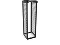 Vertiv CMRX-45U24-B-1224 CMRX 45U 24 in 24 in Black, Cable runway or basket tray can rest directly on top of the rack or can be supported by optional ladder rack