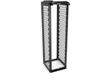 Vertiv CMRX-45U24-B-SQM6 CMRX 45U 24 in 24 in Black, Cable runway or basket tray can rest directly on top of the rack or can be supported by optional ladder rack