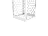 Vertiv CMRX-45U24-W-SQM6 CMRX 45U 24 in 24 in White, Cable runway or basket tray can rest directly on top of the rack or can be supported by optional ladder rack