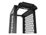 Vertiv CMRX-45U30-B-1224 CMRX 45U 24 in 30 in Black, Cable runway or basket tray can rest directly on top of the rack or can be supported by optional ladder rack