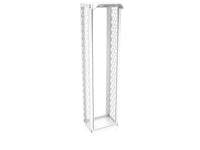Vertiv CMRX-52U16-W-1224 CMRX 52U 24 in 16.25 in White, Cable runway or basket tray can rest directly on top of the rack or can be supported by optional ladder rack