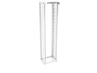 Vertiv CMRX-52U16-W-SQM6 CMRX 52U 24 in 16.25 in White, Cable runway or basket tray can rest directly on top of the rack or can be supported by optional ladder rack
