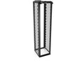 Vertiv CMRX-52U24-B-1224 CMRX 52U 24 in 24 in Black, Cable runway or basket tray can rest directly on top of the rack or can be supported by optional ladder rack