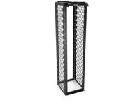 Vertiv CMRX-52U24-B-1224 CMRX 52U 24 in 24 in Black, Cable runway or basket tray can rest directly on top of the rack or can be supported by optional ladder rack