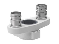 HAT Design Works RP418167-WHT E5 Dual Yoke, White