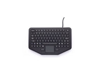 iKey SL-86-911-TP-USB-NV 86-Key, Slimlight Green NIGHT VISION LED Keyboard Touchpad