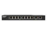 QNAP QSW-L2110-10T-US Lite Management Switch, 8 ports 2.5GbE RJ45, 2 ports 10GbE RJ45