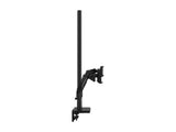 Humanscale X22BDSBT121NNNN M/Flex for Dual M2 Pro Monitor Arms with Sliders, 12 Post, Polished Aluminum with White Trim