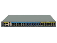 Lantronix SLC9032-16E-DC SLC9000 Console Server, 32 RJ45 serial ports, 16x 1GbE switch ports, 2x 1GbE, 2x SFP+, TPM 2.0, dual DC PSU, 100-240 VAC, 50/60 Hz, 1RU, LS1046A 1.8