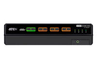 ATEN CS1144DPH4KITDP 4-Port Dual Display Universal Secure KVM PP4.0 (HDMI / Displayport) (includes DisplayPort cables)