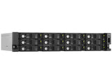 QNAP TL-R1210TC4-RP-US 12-bay 2U rackmount SATA JBOD expansion unit, redundant PSU, 2.5/3.5 SATA 6Gbps drives, 1x USB 4 type-c to type-c cable